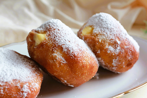 How to Make Nama Donuts (Brioche Doughnuts with Custard Cream Recipe)