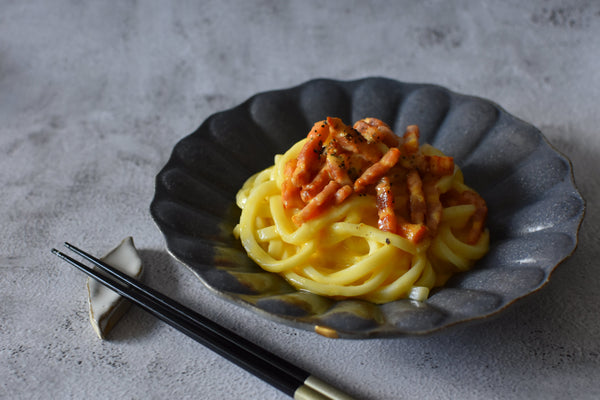 How to Make Udon Carbonara (Japanese-Italian Fusion Recipe)