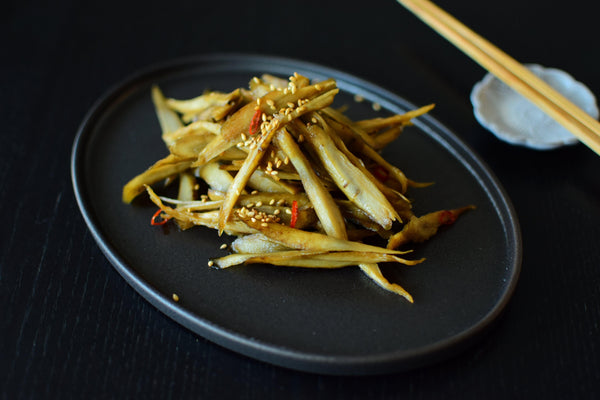 How To Make Kinpira Gobo (Japanese Braised Burdock Root Recipe)