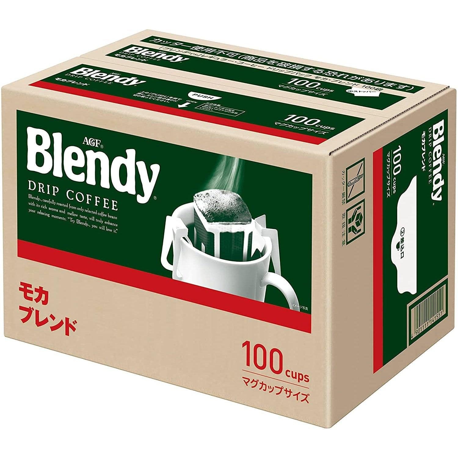 AGF Blendy Drip Coffee Mocha Blend 100 Bags