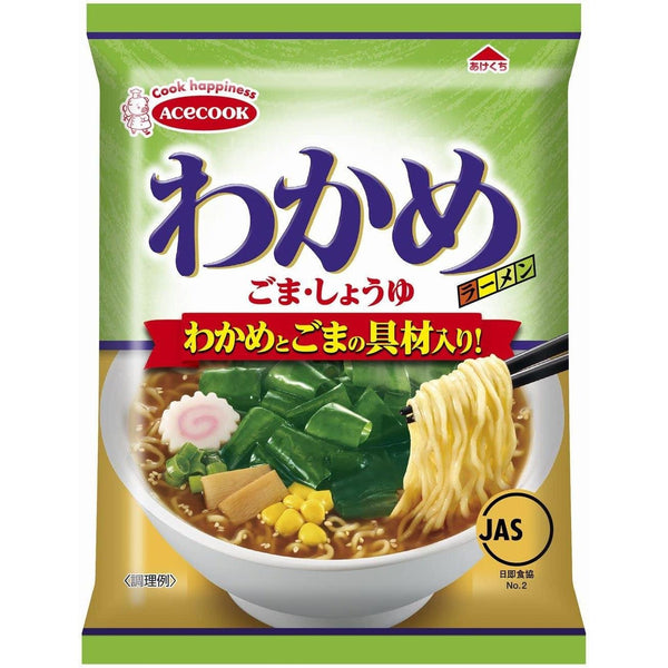 Acecook Wakame Seaweed Ramen Instant Noodles 3 Servings
