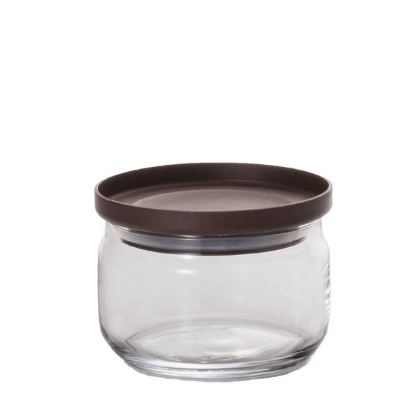 Aderia Stackable Glass Canister Small Kitchen Storage Container 360ml