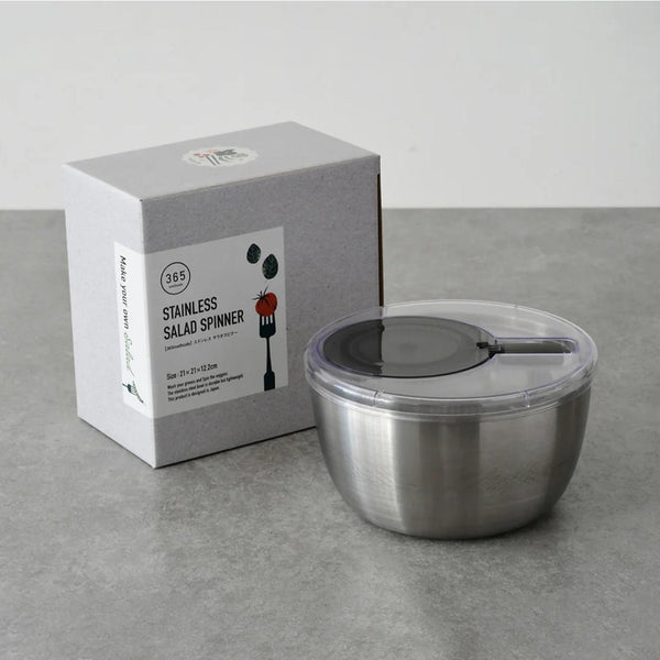 Convenient Salad Spinner Stainless Steel Salad Tosser 3L