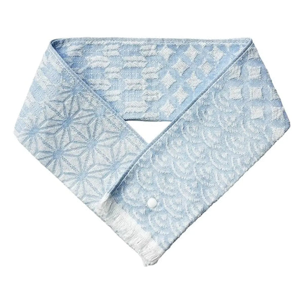 Cooling Neck Scarf Cool Muffler with Ice Pack Pocket Blue 8×65cm
