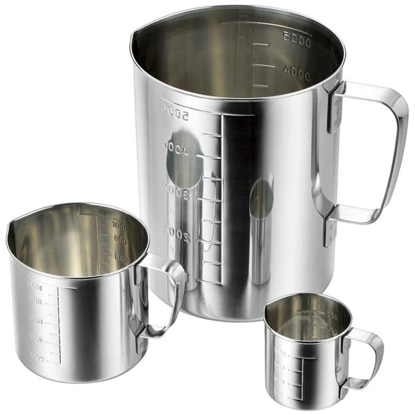 Durable Stainless Steel Measuring Jug With Spout 500ml