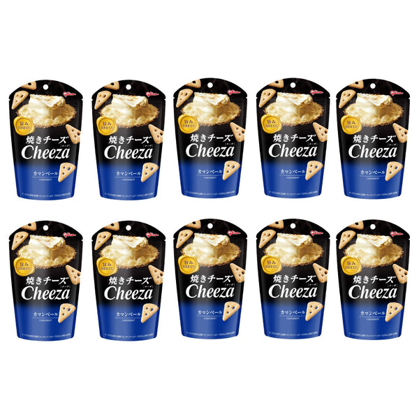 Glico Cheeza Camembert Cheese Crackers (Pack of 10)