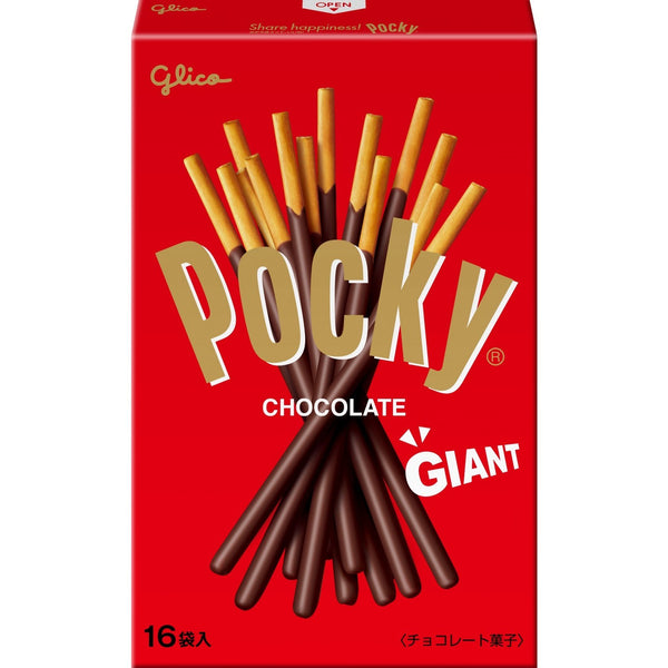 Glico Pocky Giant Chocolate Sticks Snack 16 Sticks