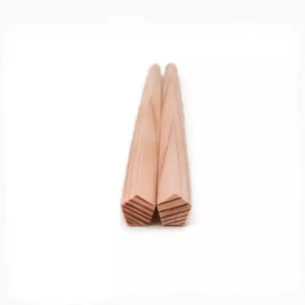 Handcrafted Children's Chopsticks Unbleached Natural Sugi Cedar 18cm