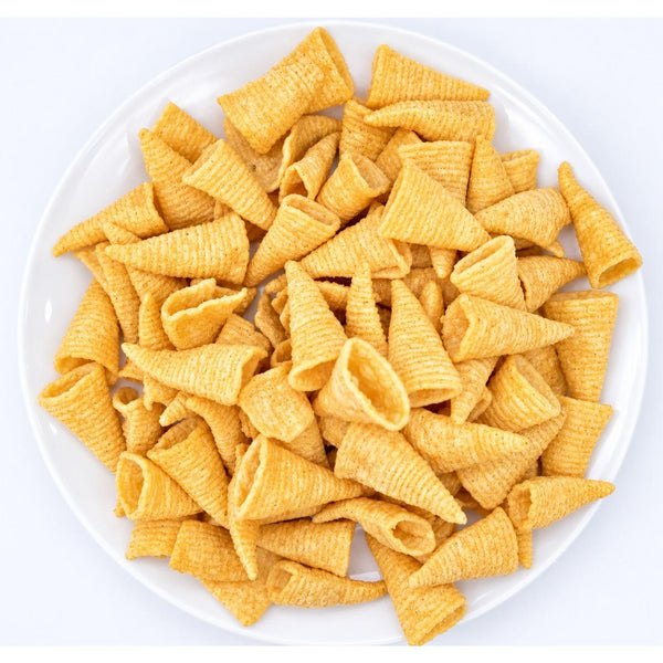 House Foods Tongari Corn Japanese Cone Shaped Chips Lightly Salted (Pack of 6)