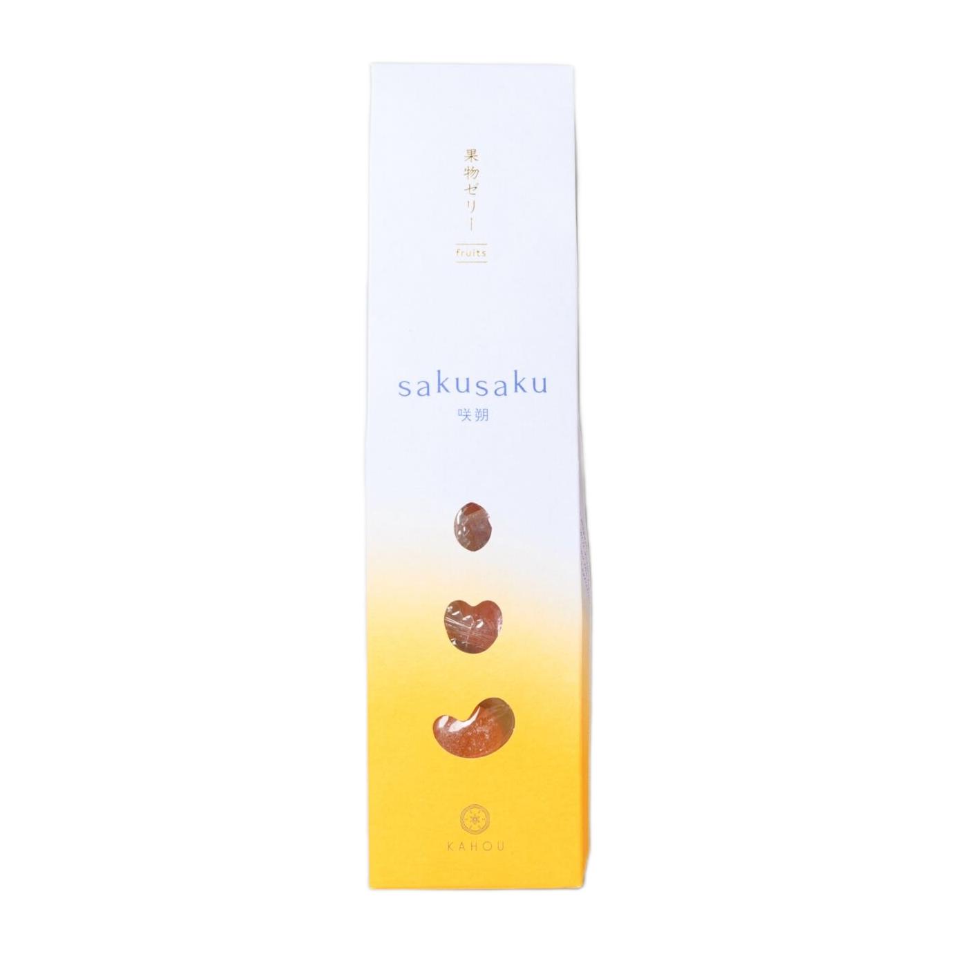 Kahou Sakusaku Assorted Fruit Jelly Candies (6 Flavors) 90g