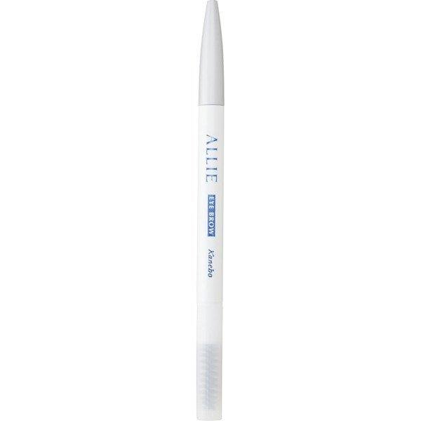 Kanebo Allie Eyebrow Liner & Brush Waterproof Dual Pencil Dark Brown