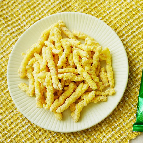 Koikeya Scorn Soy Sauce Grilled Corn Flavor Crispy Corn Puffs 73g (Pack of 3)