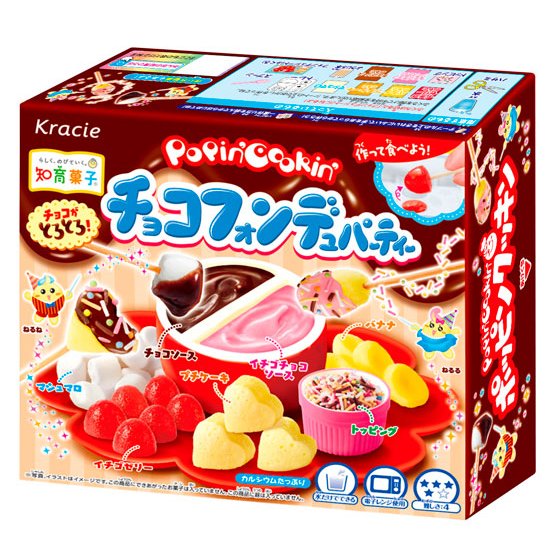 Kracie Popin Chocolate Fondue Making Kit for Kids 31g (Pack of 5)