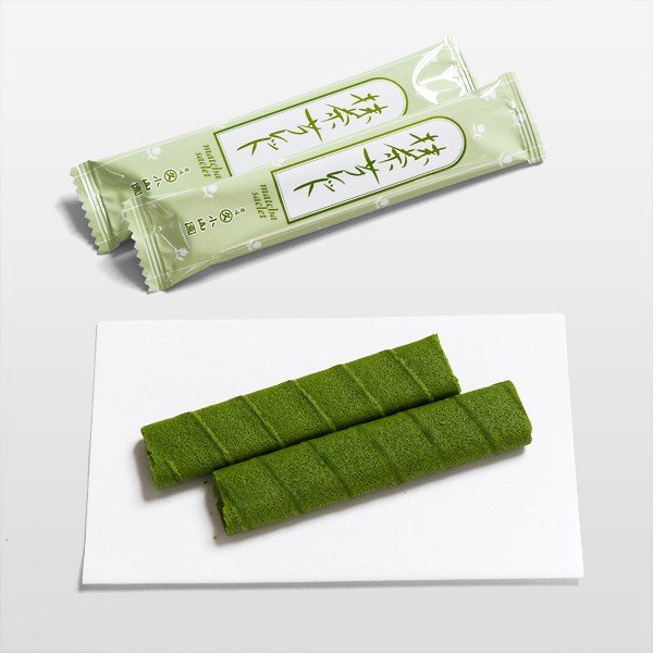Marukyu Koyamaen Crispy Uji Matcha Crepe Cookie Sticks 16 ct.
