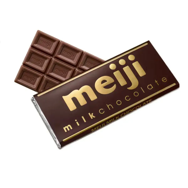 Meiji Milk Chocolate Pure Milk Chocolate Bar 50g (Pack of 5)