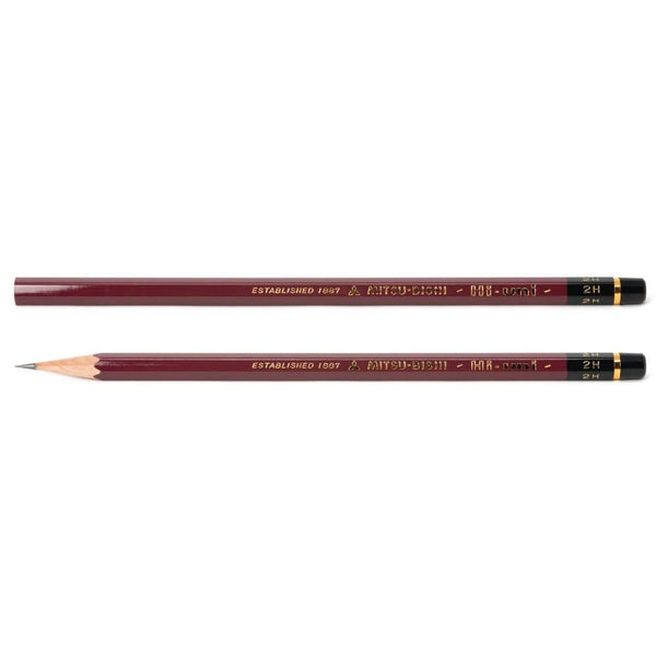 Mitsubishi Uni Star Japanese Graphite Pencils 2H 12 Pieces