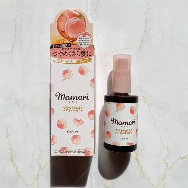 Momori Peach Hair Oil Smoothing Hair Serum for Shiny Hair 55ml