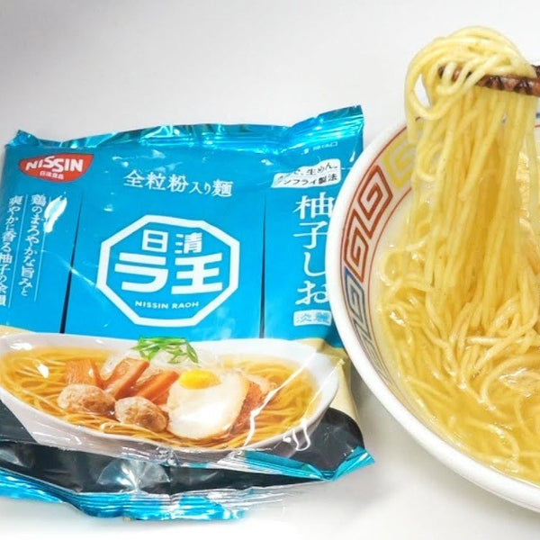 Nissin Raoh Yuzu Shio Ramen Non-Fried Noodles Ramen 3 Servings