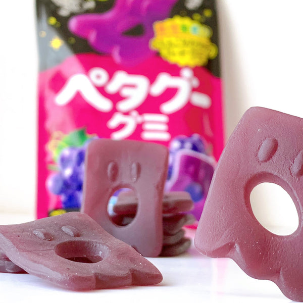 Nobel Petagu Gummies Grape Flavor Cute Gummy Candy 50g
