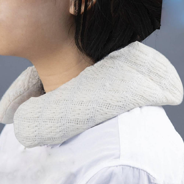 Organic Cotton Neck Pillow Warming Red Beans Filled Travel Pillow