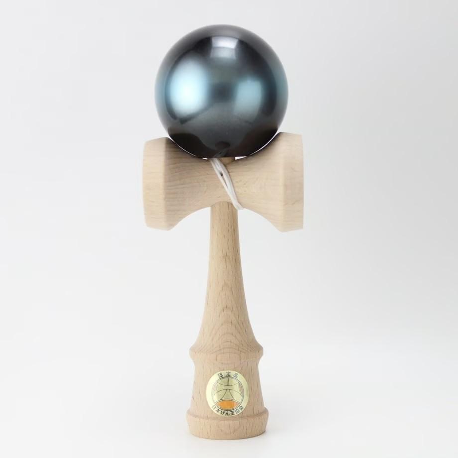 Ozora Kendama Handmade JKA Certified Cup-And-Ball Toy Galaxy Blue