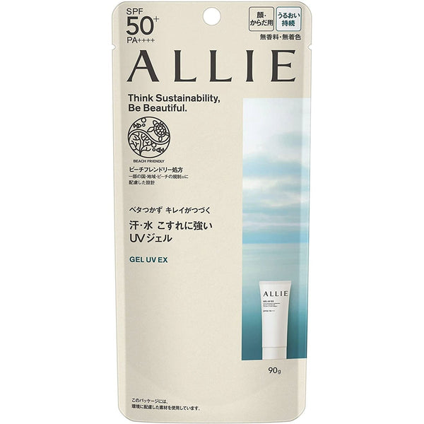 Allie Gel Sunscreen UV EX (Coral Reef Safe Sunscreen) SPF50+ PA++++ 90g