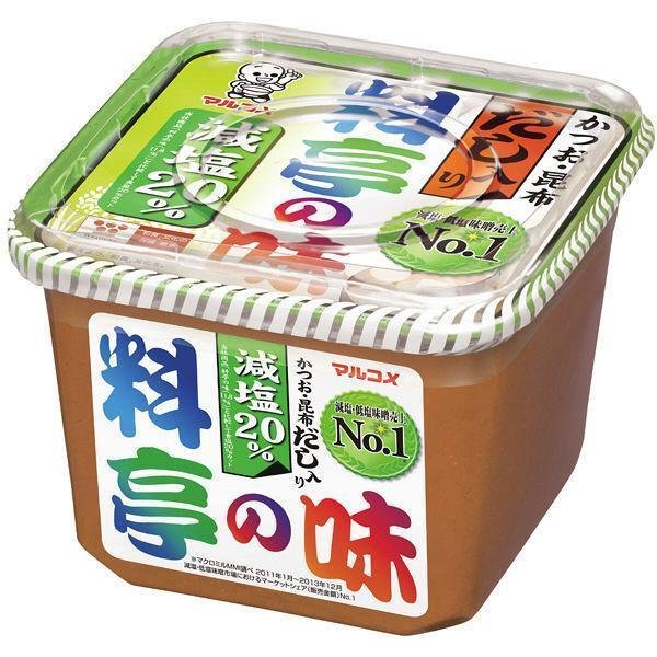 Marukome Ryotei no Aji Miso Paste with Dashi Low Sodium 750g