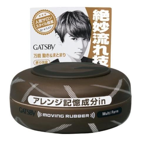Mandom Gatsby Moving Rubber Hair Wax Multi Form 80g – Japanese Taste