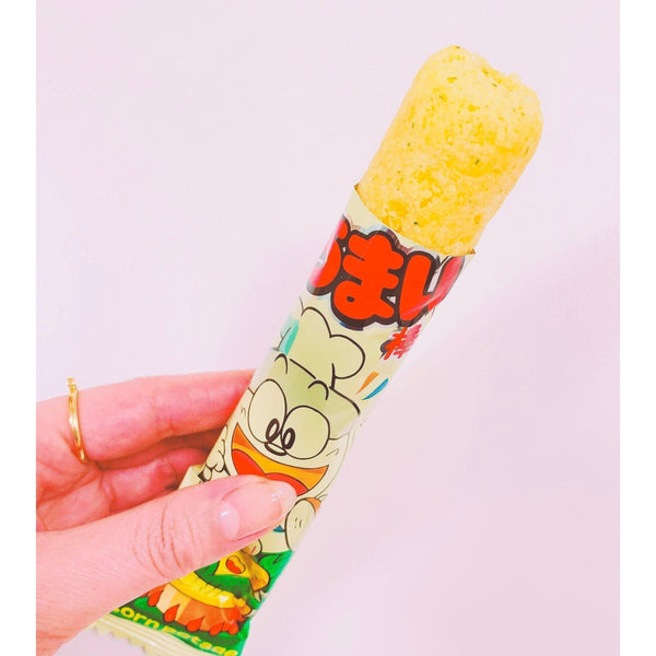 Yaokin Umaibo Corn Potage Corn Puff Snack (Pack of 30 Pieces)