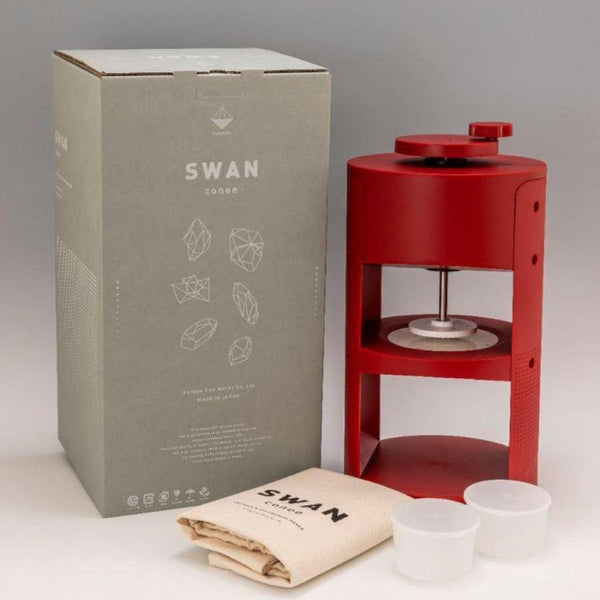 Ikenaga Swan Conee Kakigori Shaved Ice Machine (Home Snow Cone Machine)