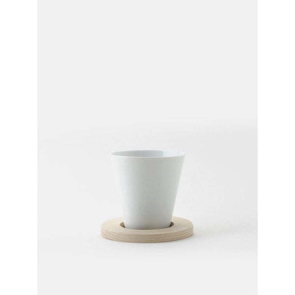 Torch Donut White Porcelain Pour Over Coffee Maker