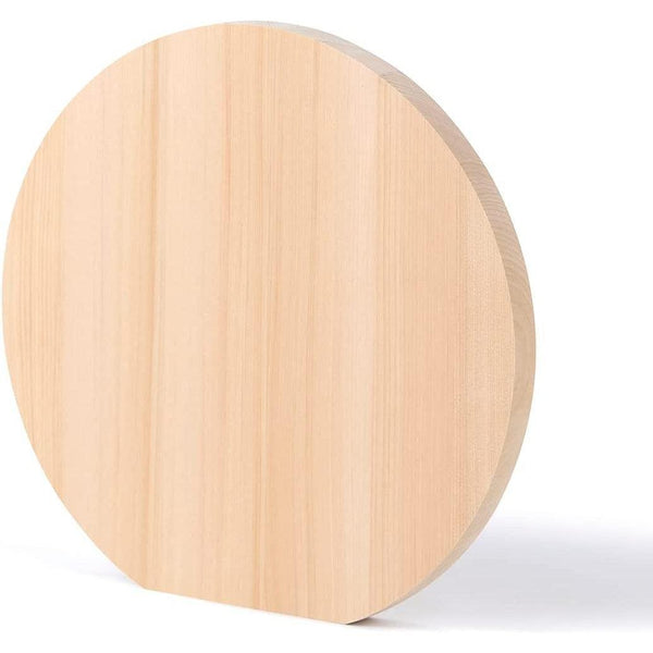 Umezawa Round Hiba Cypress Wooden Cutting Board