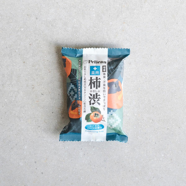 Pelican Medicated Persimmon Tannin Body Bar Soap 80g