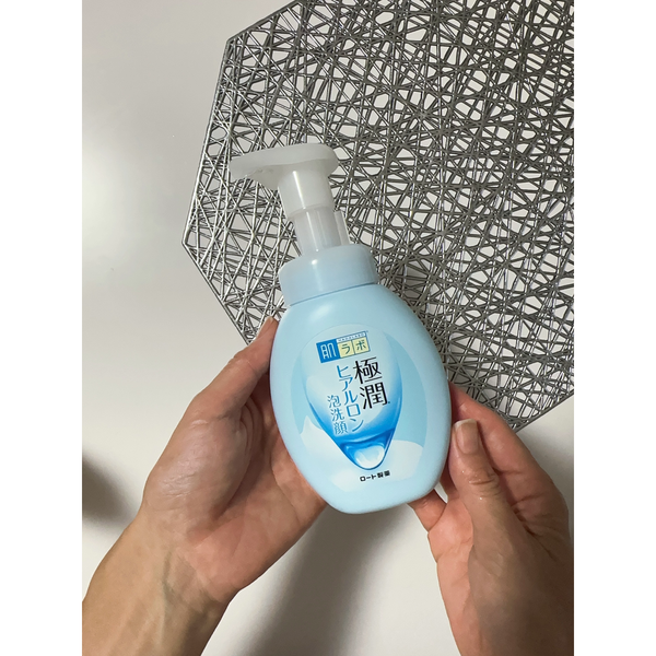 Rohto Hada Labo Gokujyun Hyaluronic Acid Foaming Face Wash 160ml