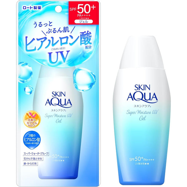 Rohto Skin Aqua Super Moisture Gel SPF50+ PA++++ 110g