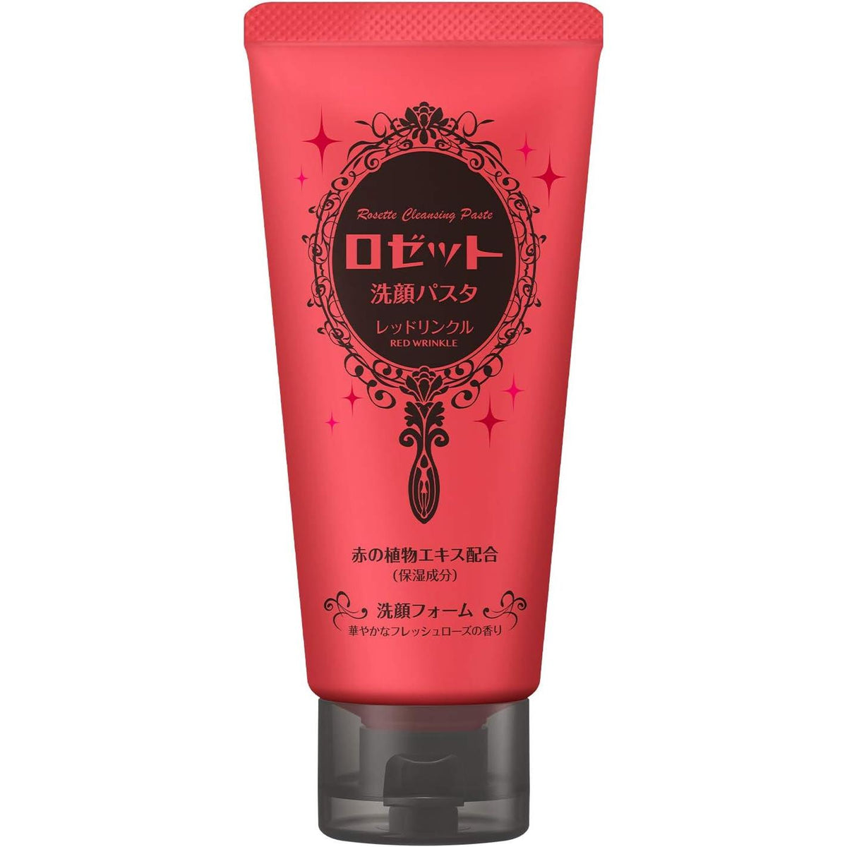 Rosette Cleansing Paste Red Wrinkle Facial Cleanser for Fine Lines 120g
