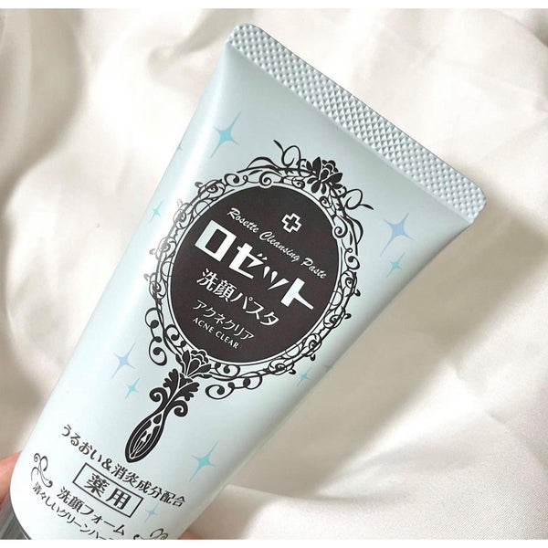 Rosette Cleansing Paste Acne Clear Foam Cleanser 120g
