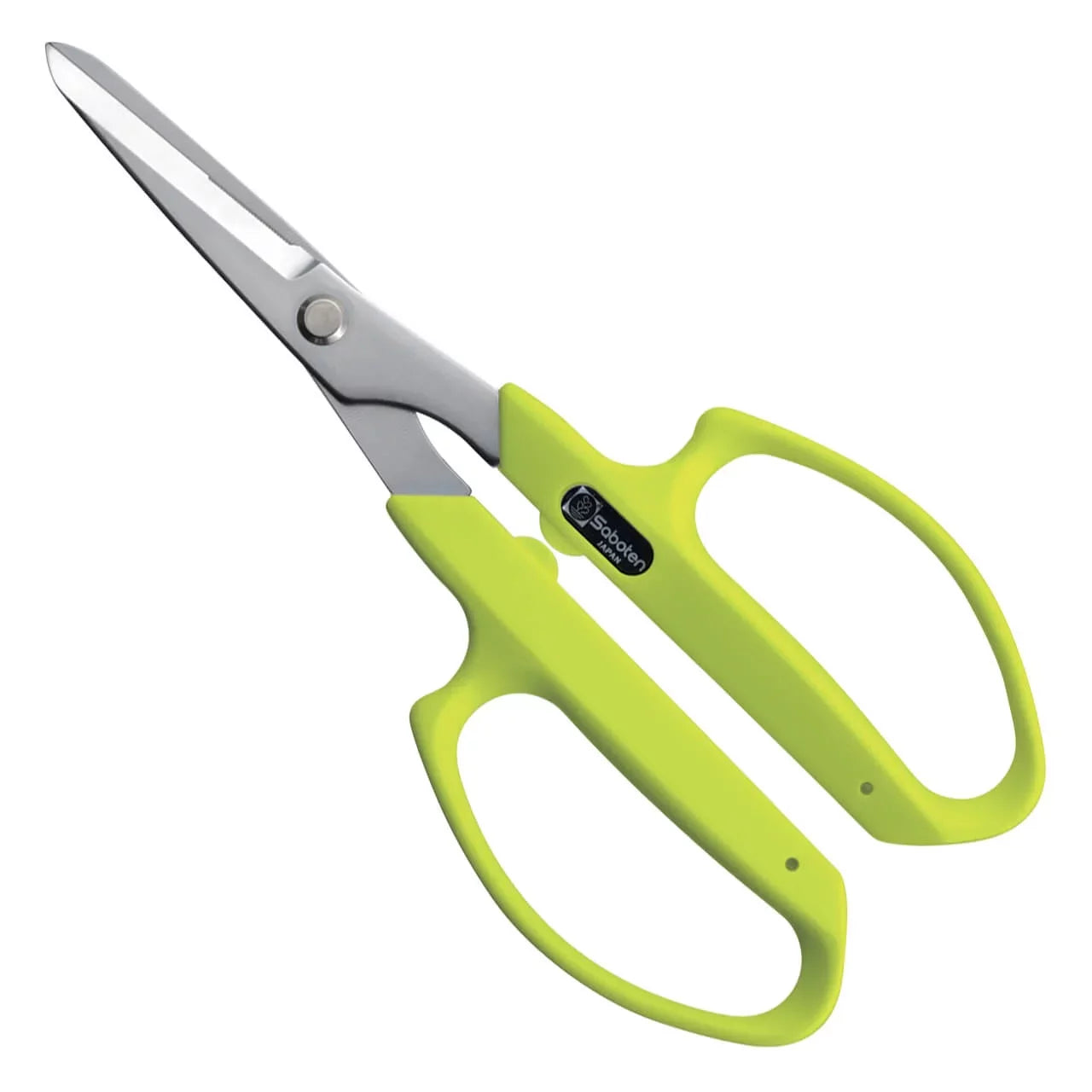 Saboten Floral & Garden Scissors Chrome-Plated Blades With Sharpener