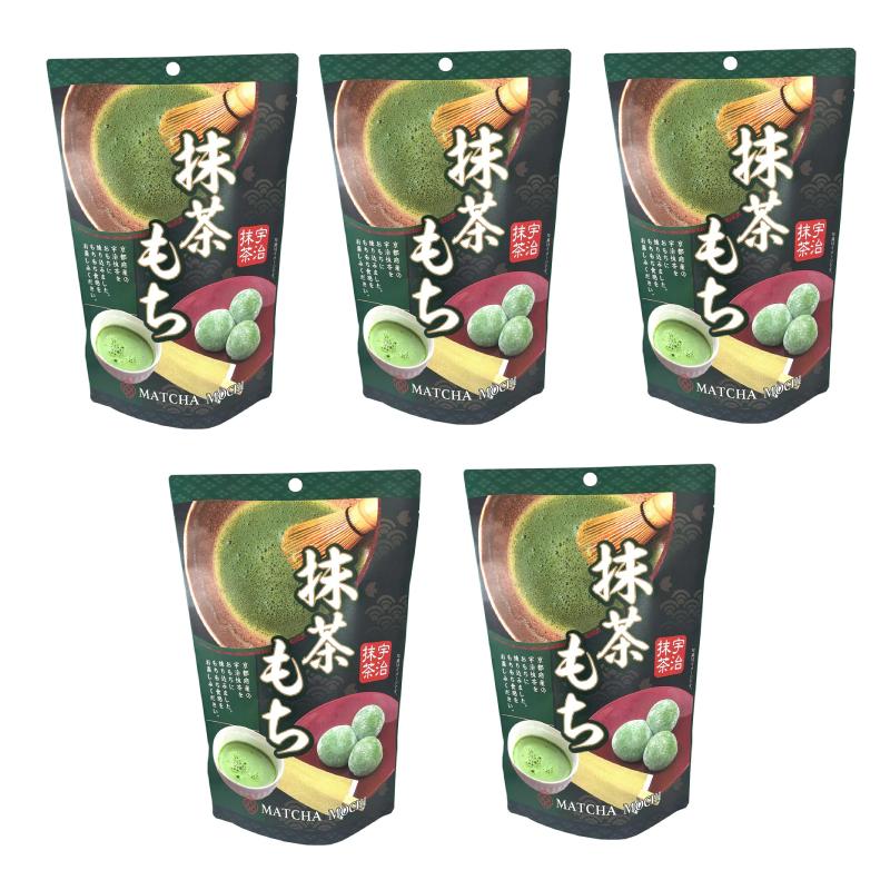 Seiki Bite Sized Matcha Green Tea Mochi (Pack of 5)