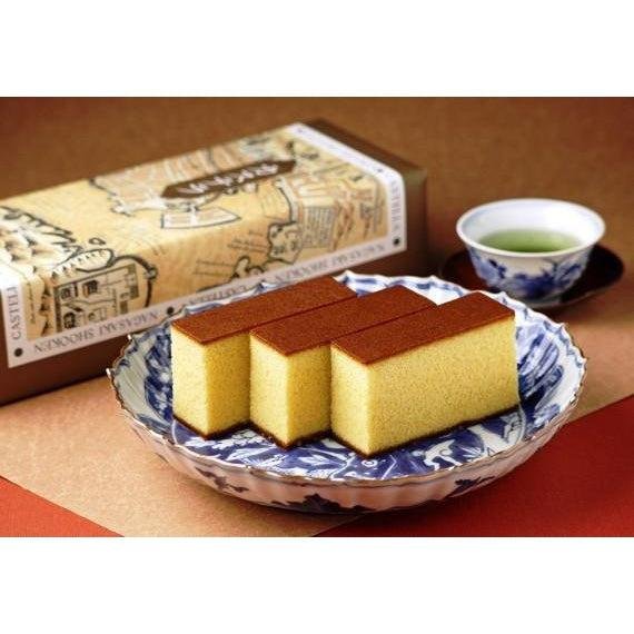 Shooken Nagasaki Original Flavor Castella Sponge Cake 1 Piece