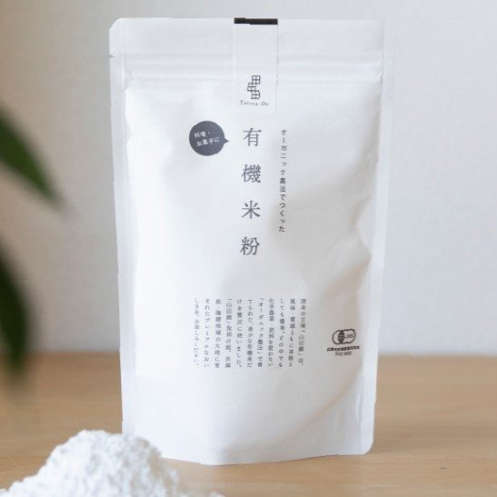 Tatatado Organic Rice Flour From Japanese Yamada Nishiki Rice 200g