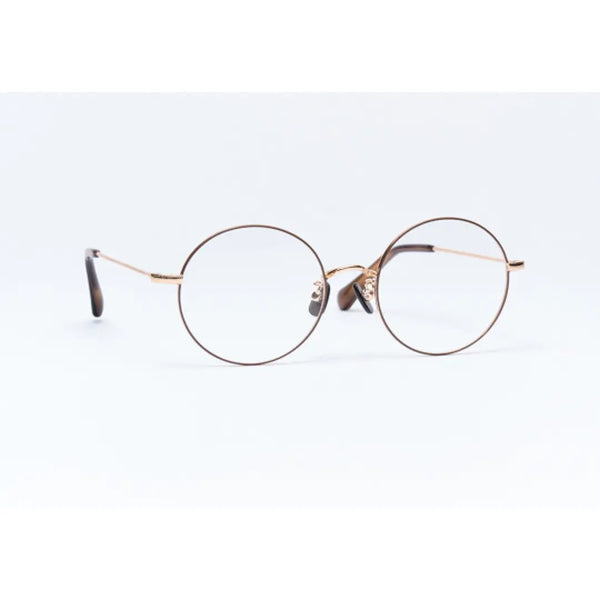 UV & Infrared Protection Large Lens Fashion Eyeglasses Gold