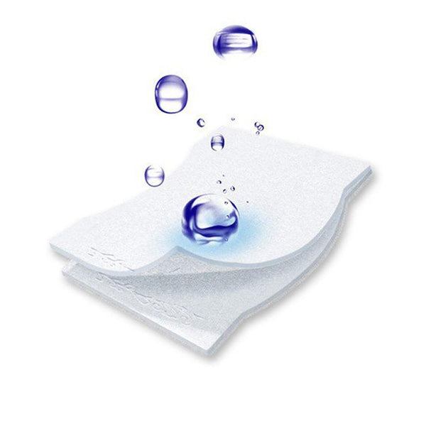 Unicharm Silcot Uruuru Sponge Touch Moisturizing Facial Cotton 40 Puffs