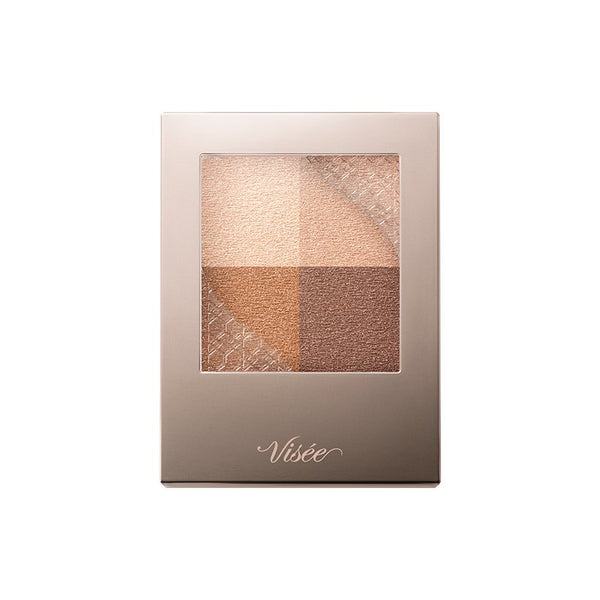 Visee Nuance Dewy Creator Glossy Four Color Eyeshadow Palette 5g