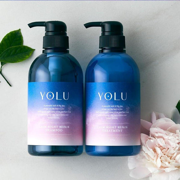 Yolu Calm Night Repair Hair Treatment for Damaged Hair 440g