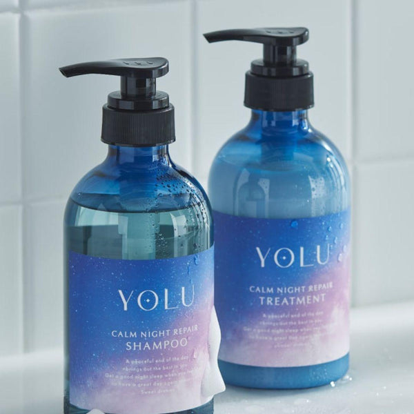 Yolu Calm Night Repair Hair Treatment for Damaged Hair 440g