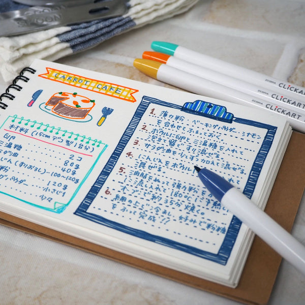 Zebra Clickart Water-Based Bullet Tip Retractable Markers 36 Colors