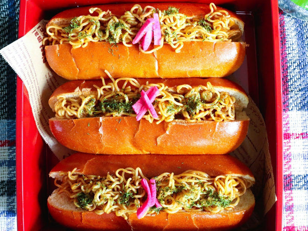 How to Make Yakisoba Pan (Japanese Stir-Fried Noodles in a Hot Dog Bun)