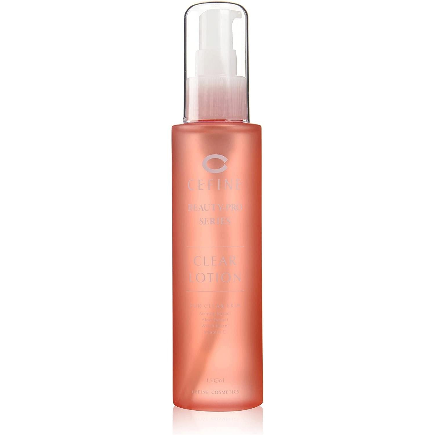 Cefine Clear Lotion Non Greasy Pore Tightening Anti Acne Skin Moisturizer 150ml