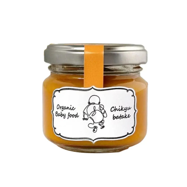 Chikyubatake Organic Carrot & Pumpkin Baby Food Puree 5m+ 70g